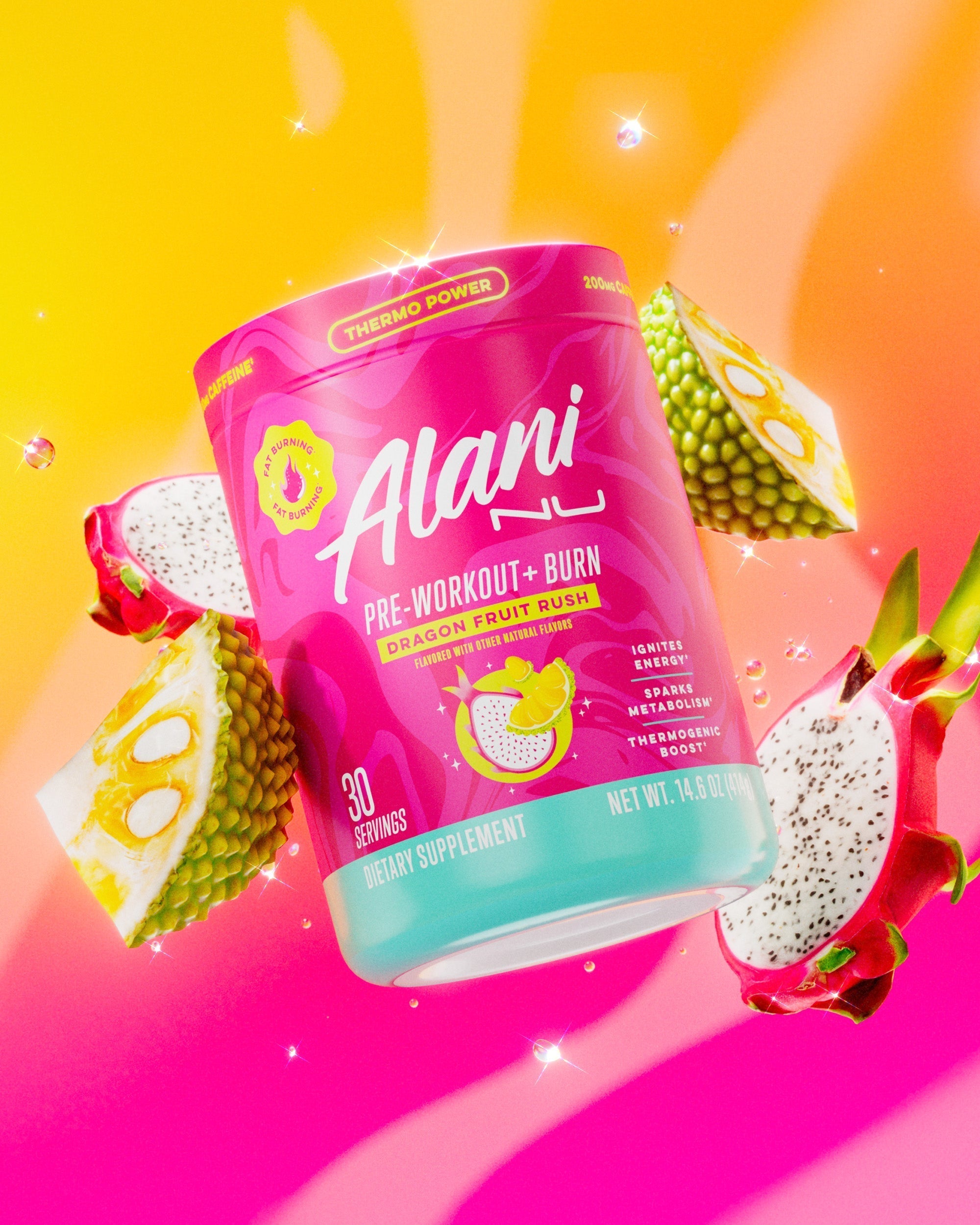 Pre-Workout+ Burn - Dragon Fruit Rush