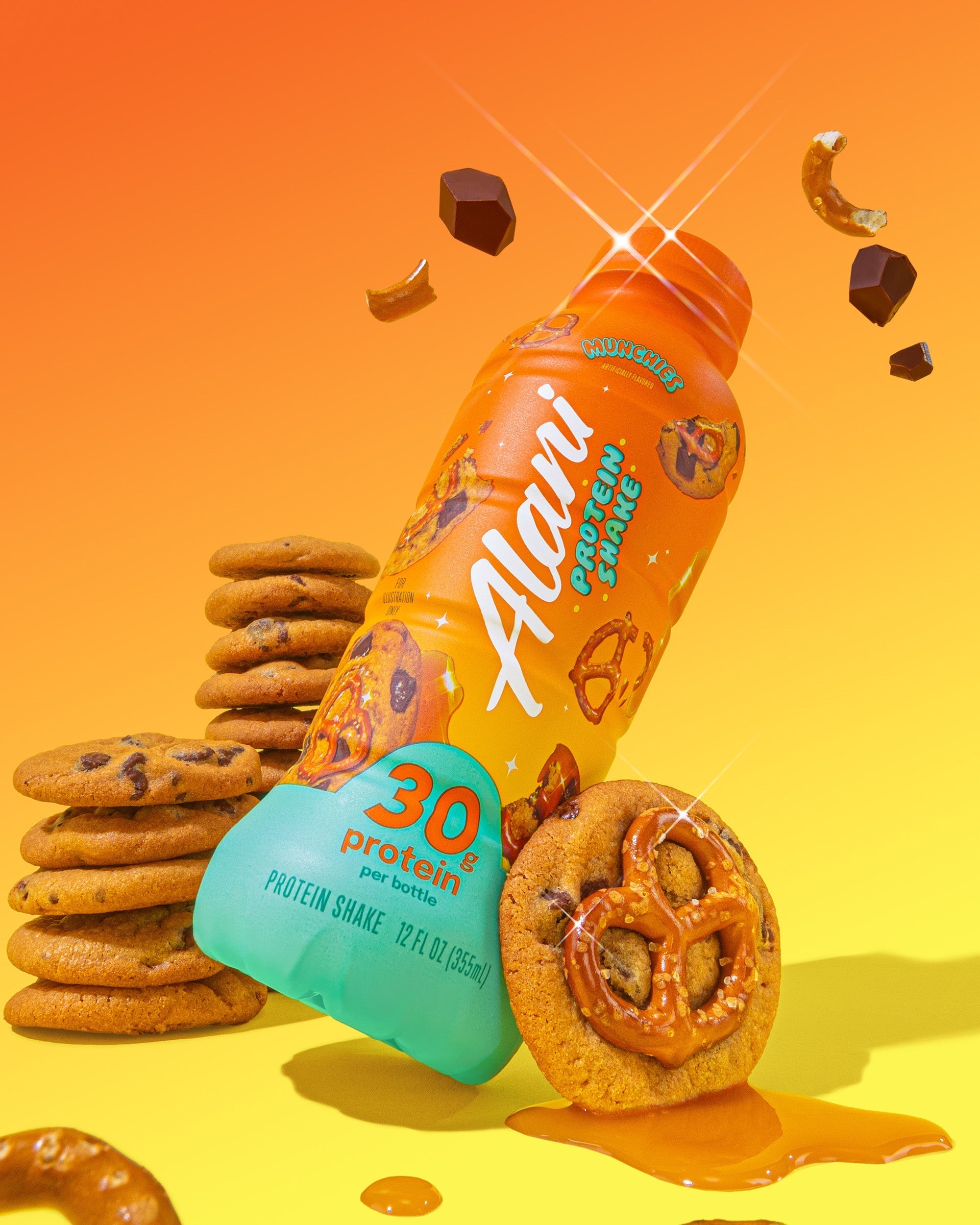 30g protein shake - munchies