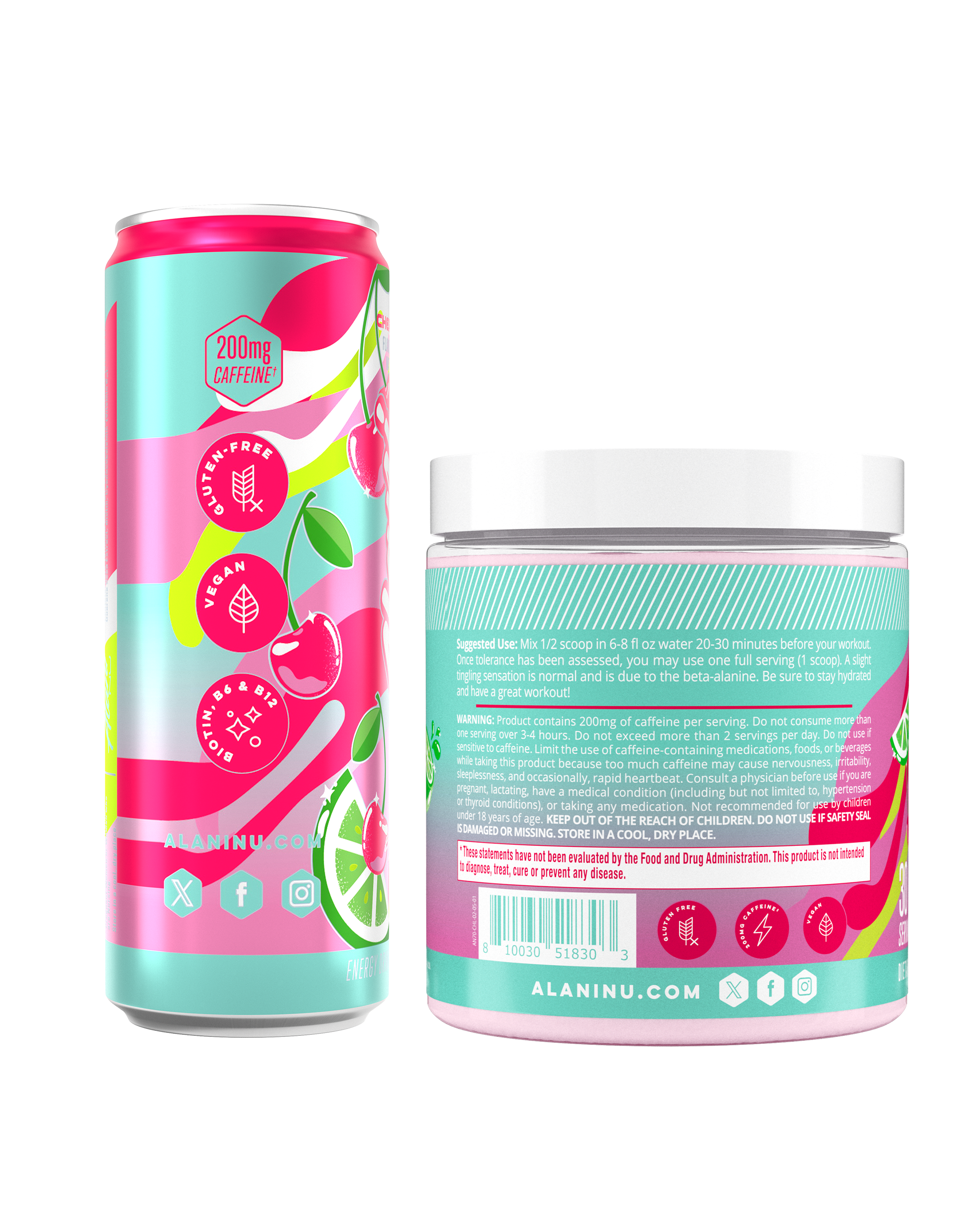 Energy Drink & Pre-Workout - Cherry Twist