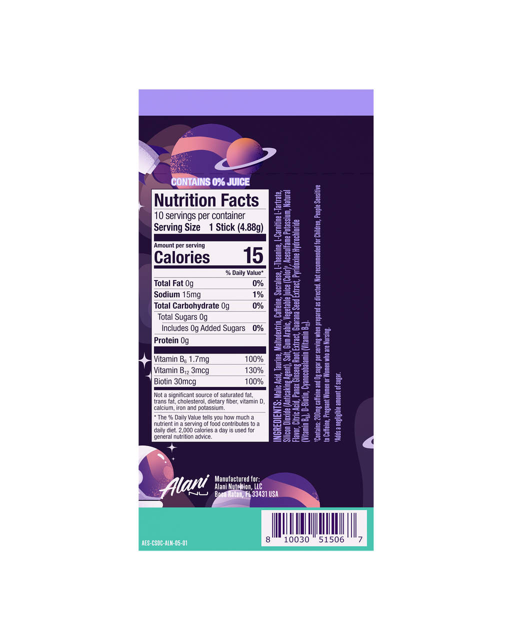 Energy Sticks - Cosmic Stardust